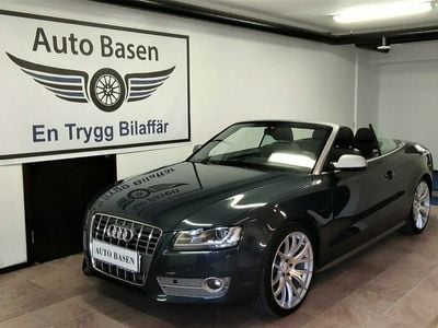 Begagnad Audi A5 Cabriolet 161 HK (118 kW) 2010 Mörkgrå Cab