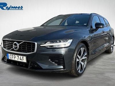 Begagnad Volvo V60 R-Design 303 HK (222 kW) 2019 Grå Kombi