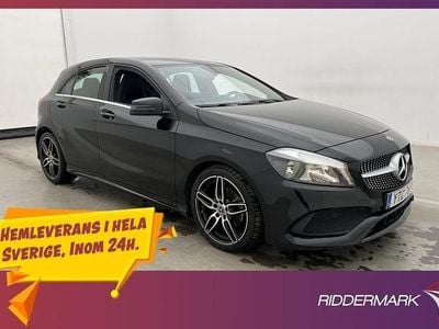 Begagnad Mercedes A180 122 HK (89 kW) 2017 Svart Halvkombi