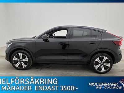 Svart Begagnad 2023 Volvo C40 Single Motor SUV | 308 900 kr (Bra pris)