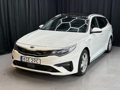Begagnad Kia Optima Advance 205 HK (150 kW) 2019 Vit Kombi