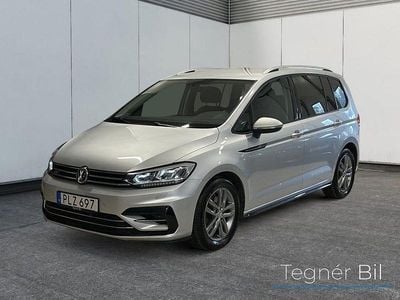 Silver Begagnad 2018 VW Touran R-line Minibuss | 158 900 kr (Bra pris)