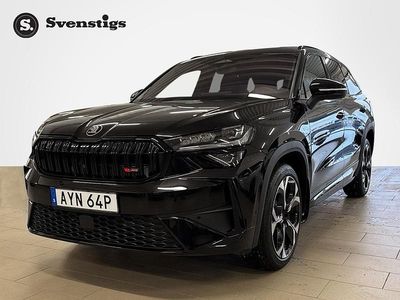 Svart Ny 2026 Skoda Kodiaq RS SUV | 622 500 kr