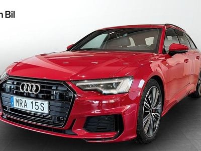 Tangoröd metallic Begagnad 2023 Audi A6 S-Line Kombi | 429 000 kr (Bra pris)