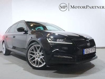 Svart Begagnad 2019 Skoda Superb SportLine Kombi | 249 900 kr (Dyr)
