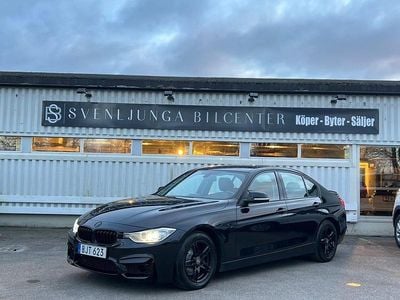 Begagnad BMW 320 Sport Line 184 HK (135 kW) 2014 Svart Sedan