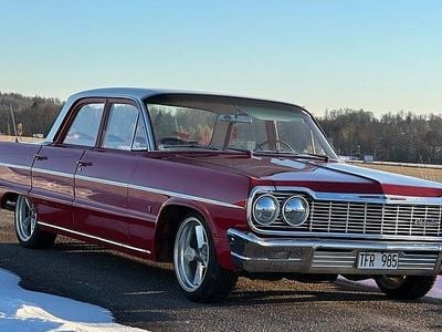 Begagnad Chevrolet Bel Air 199 HK (146 kW) 1964 Röd Sedan
