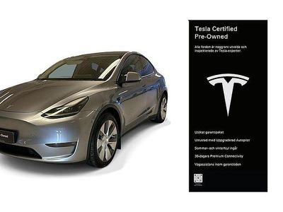 Begagnad Tesla Model Y Long Range AWD 378 kW (514 HK) 2023 Grå SUV
