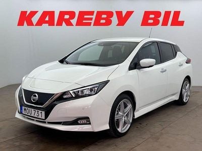 Begagnad Nissan Leaf 360º 110 kW (150 HK) 2021 Vit Halvkombi