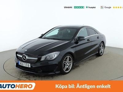 Svart Begagnad 2015 Mercedes CLA180 AMG line Sedan | 185 000 kr