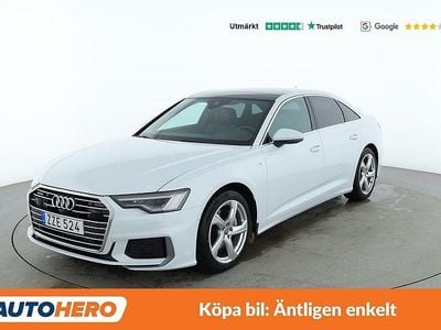 Vit Begagnad 2019 Audi A6 S-Line Sedan | 345 000 kr (Dyr)