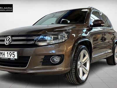 Begagnad VW Tiguan R-line 162 HK (119 kW) 2014 Brun SUV