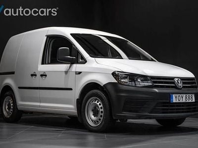 Vit Begagnad 2018 VW Caddy Minibuss | 223 750 kr