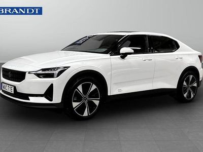 Begagnad Polestar 2 Plus 172 kW (234 HK) 2023 Vit Halvkombi