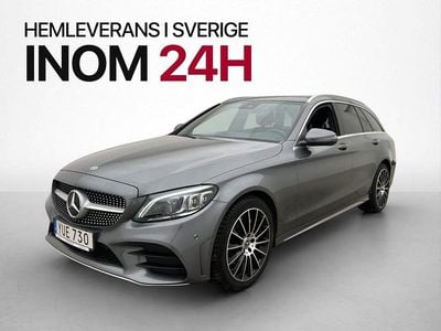 Begagnad Mercedes C220 AMG 194 HK (142 kW) 2019 Grå