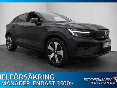Svart Begagnad 2022 Volvo C40 Plus SUV | 324 900 kr (Marknadspris)