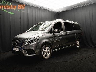 Grå Begagnad 2022 Mercedes V250 AMG Minibuss | 679 800 kr (Dyr)