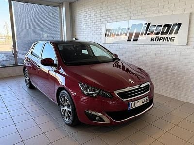Begagnad Peugeot 308 Allure 125 HK (91 kW) 2013 Röd Halvkombi