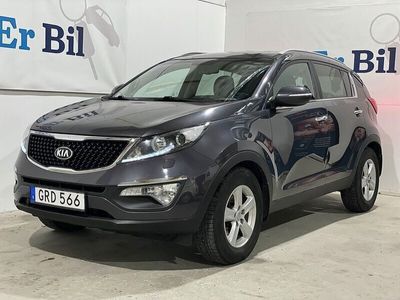 begagnad Kia Sportage 1.7 CRDi Euro 6 V/S-Däck Rattvärmare M-Värm