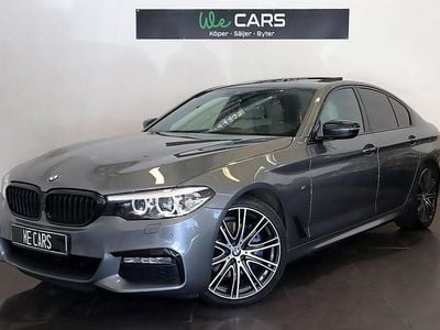 Begagnad BMW 530 M Sport 266 HK (195 kW) 2017 Blå Sedan