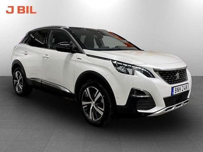 Begagnad Peugeot 3008 GT-line 131 HK (96 kW) 2019 Vit SUV