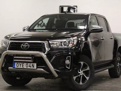Begagnad Toyota HiLux 150 HK (110 kW) 2019 Svart Pickup