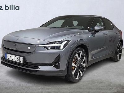Mörkgrå Begagnad 2024 Polestar 2 Performance Halvkombi | 599 000 kr
