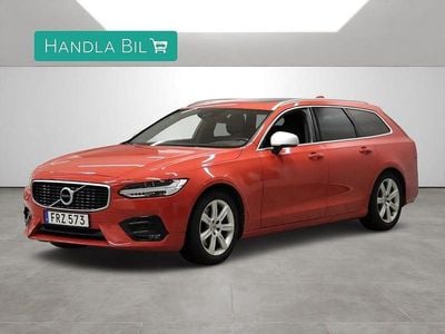 Röd Begagnad 2017 Volvo V90 R-Design Kombi | 214 900 kr (Dyr)