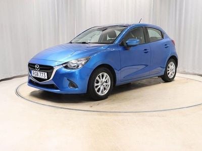 Begagnad Mazda 2 90 HK (66 kW) 2017 Blå