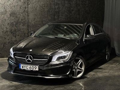 Svart Begagnad 2014 Mercedes CLA200 AMG Sportkupé | 129 500 kr (Marknadspris)