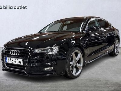 Svart Begagnad 2015 Audi A5 Sportback S-Line Halvkombi | 124 700 kr (Marknadspris)