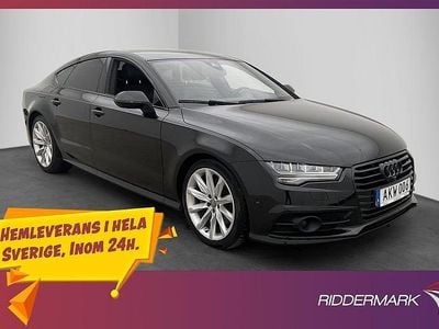 Begagnad Audi A7 Sportback S-Line 2015 Svart Halvkombi