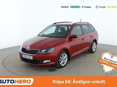 Begagnad Skoda Fabia Style 112 HK (82 kW) 2015 Röd Kombi