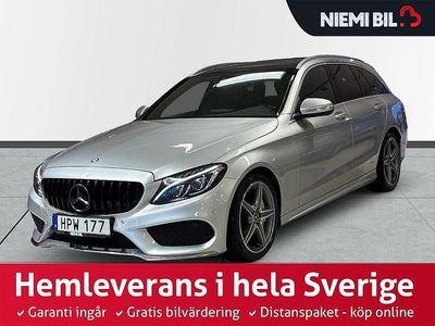 Silver Begagnad 2014 Mercedes C250 AMG line Kombi | 269 900 kr (Dyr)