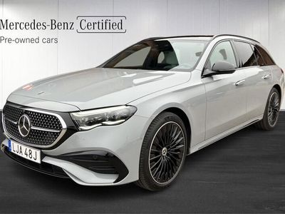 begagnad Mercedes E300 EAMG Line Premium Plus // DEMOBIL //