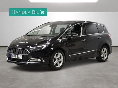Svart Begagnad 2019 Ford S-MAX Titanium Minibuss | 259 900 kr (Lite dyr)