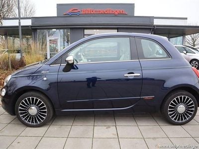 Blå samma som bilen Begagnad 2017 Fiat 500 Riva Halvkombi | 169 900 kr