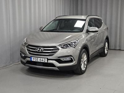 Begagnad Hyundai Santa Fe 203 HK (149 kW) 2017 Grå SUV