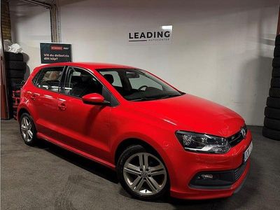 Röd Begagnad 2014 VW Polo R-line Edition | 89 900 kr (Marknadspris)