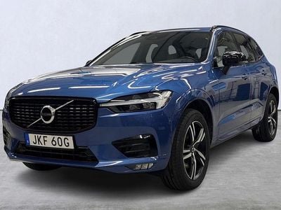 Begagnad Volvo XC60 R-Design 200 HK (147 kW) 2021 Blå SUV