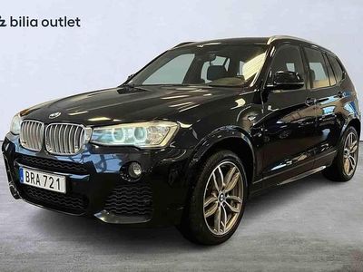Svart Begagnad 2016 BMW X3 SUV | 184 900 kr