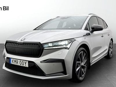 Begagnad Skoda Enyaq iV SportLine 194 kW (265 HK) 2023 Silver SUV