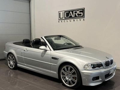 Begagnad BMW M3 Cabriolet Exclusive 343 HK (252 kW) 2004 Silver Cab