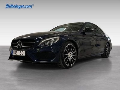 Blå Begagnad 2017 Mercedes C220 Sedan | 239 900 kr (Lite dyr)