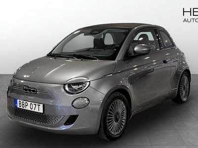 Grå Begagnad 2022 Fiat 500e Icon Cab | 224 900 kr (Lite dyr)