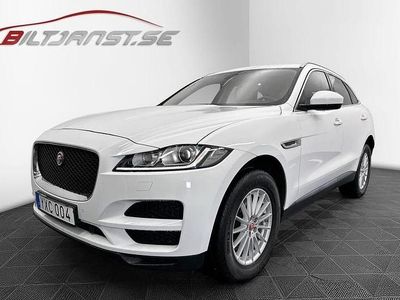 Vit Begagnad 2018 Jaguar F-Pace SUV | 259 900 kr (Dyr)