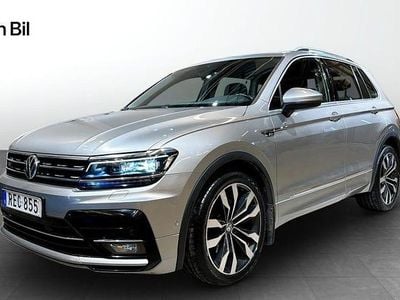 Grå Begagnad 2018 VW Tiguan Executive SUV | 259 900 kr (Marknadspris)