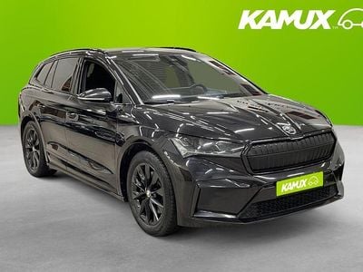 Begagnad Skoda Enyaq iV SportLine 150 kW (204 HK) 2022 Svart SUV