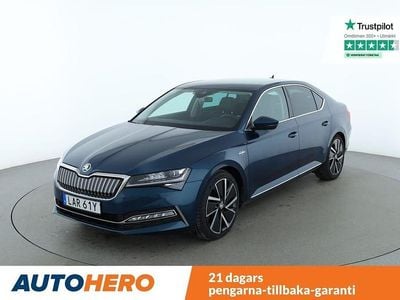 Blå Begagnad 2020 Skoda Superb LAURIN & KLEMENT Halvkombi | 257 000 kr (Marknadspris)