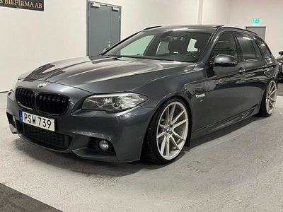 Grå Begagnad 2016 BMW 520 M Sport Kombi | 139 900 kr (Marknadspris)